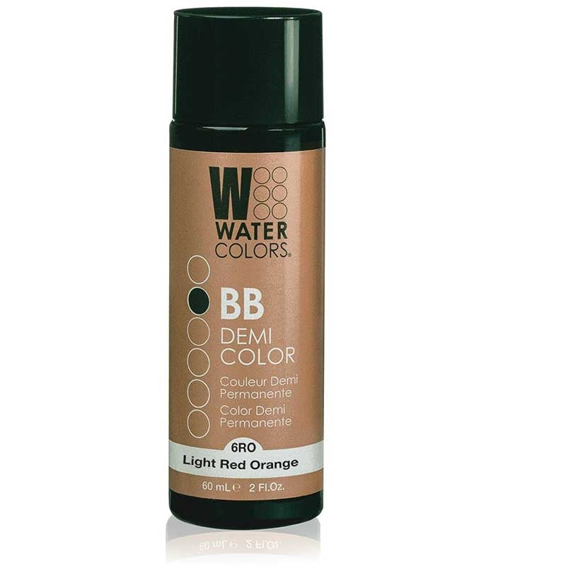Black Tressa  Watercolors BB Demi  Lg Red/Orange