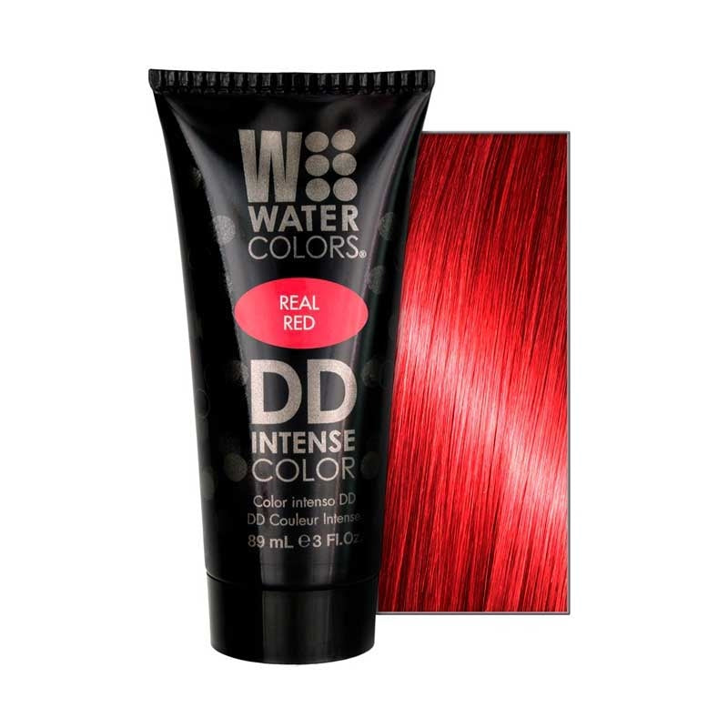White Smoke Tressa  DD Intense Color  Real Red