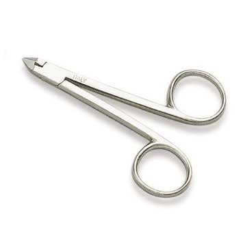 White Smoke Ultra  Scissor Style Cuticle Nipper  3.25