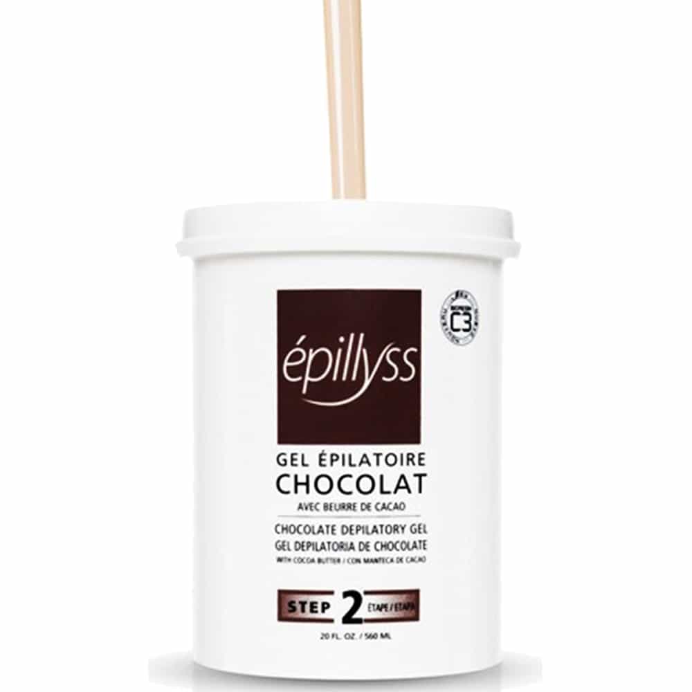 White Smoke Epillyss Chocolate Lukewarm Wax St./Gel Tuxture 20oz ELB1013