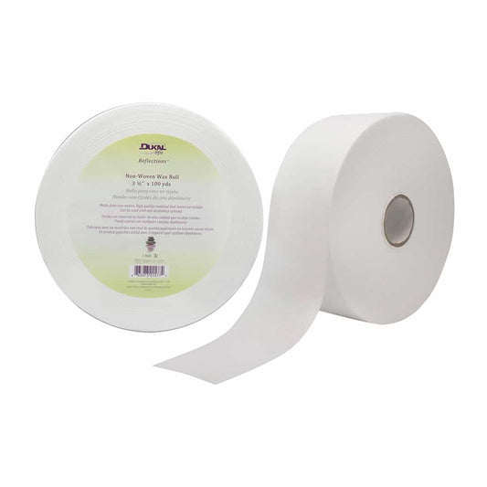 White Smoke Dukal Reflections Non-Woven Wax Roll 3.5" x 100 yds 900713
