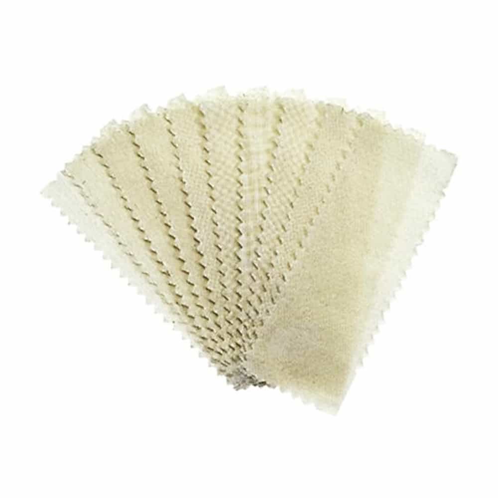 White Smoke Satin Smooth Waxing Essential Muslin Small, 1.75" x 4.5". 10