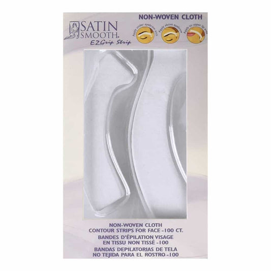 Light Gray Satin Smooth Non-Woven Cloth For Face 100ct SSWA14 / 26632