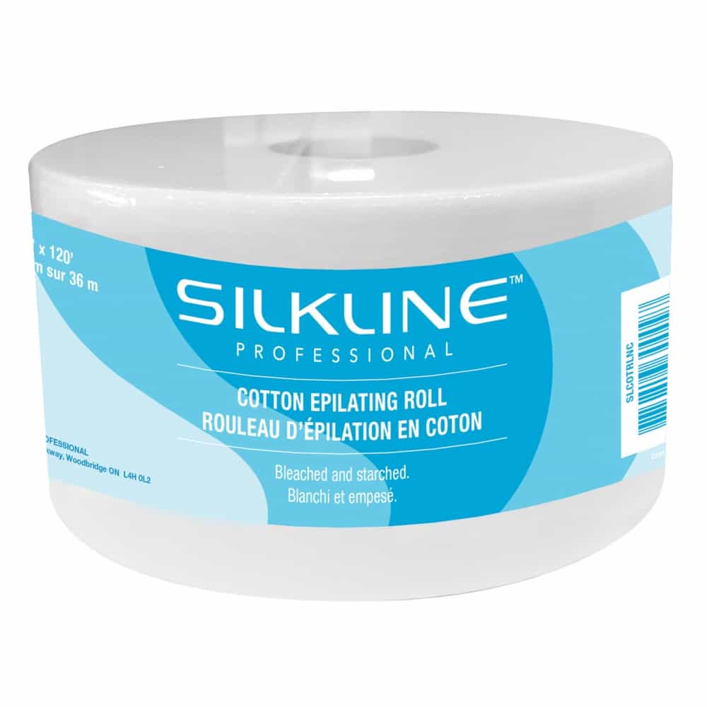 Lavender Silkline Cotton Epilating Roll 2-1/2"-120' SLCOTRLNC / 30009