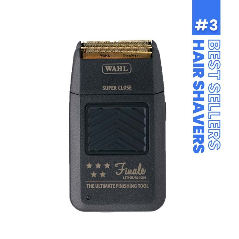White Smoke Wahl  (55599) Black  Lith. Cord/Cordless  Shaver with stand