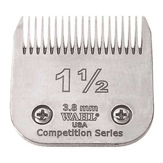 Light Gray Wahl  (52211) Competition Detach Clip Blade  #1.5  3.8mm
