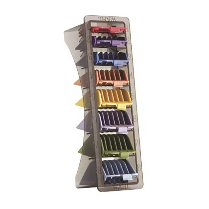 White Smoke Wahl  (53152) Caddy with 8 Guides  Colour Coded