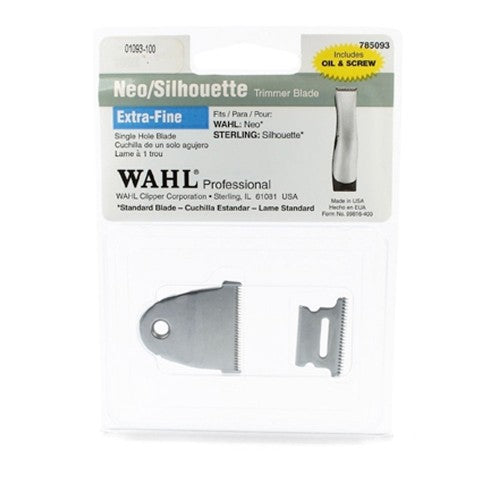 White Smoke Wahl Neo / Silhoutte Trimmer Blade Set 52160