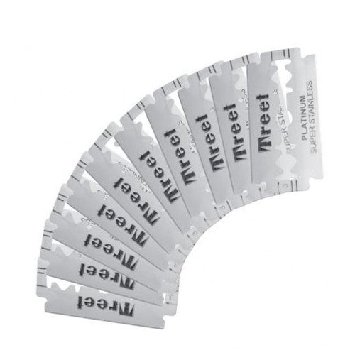 White Smoke Wahl Replacement Blades For Swing Razor 10pk