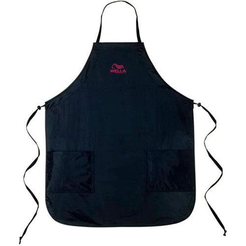 White Smoke Wella Color Apron Black