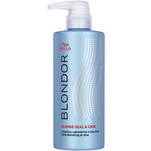 White Smoke Wella Blondor Blonde Seal & Care 17oz