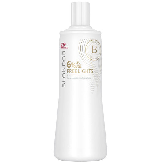 White Smoke Wella Blondor Freelights Developer 33oz