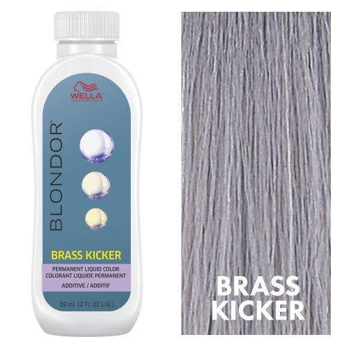 White Smoke Wella Blondor Liquid Hair Toner /86 Brass Kicker 2oz