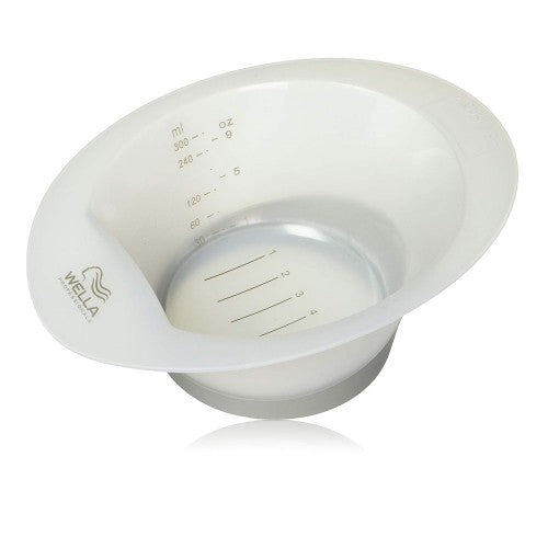 White Smoke Wella Color Bowl With Measurements