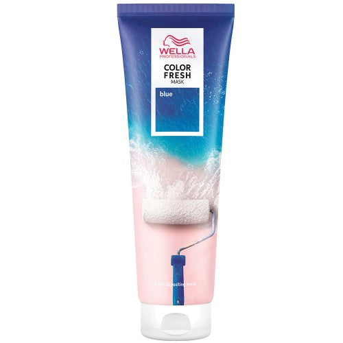 White Smoke Wella Color Fresh Mask Blue 5oz