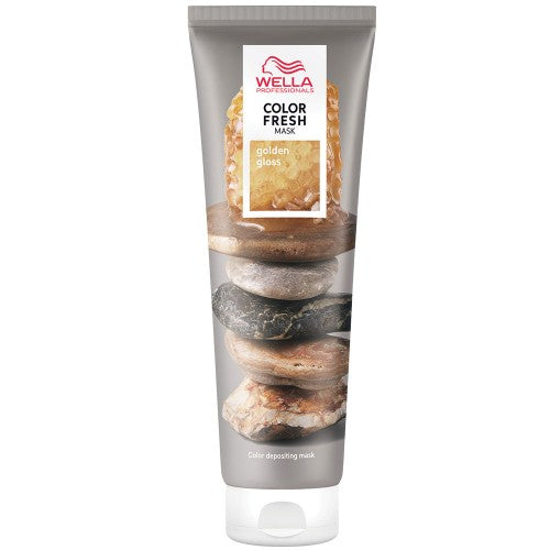 White Smoke Wella Color Fresh Mask Golden Gloss 5oz