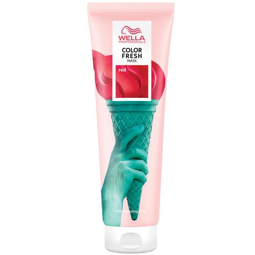White Smoke Wella Color Fresh Mask Red 5oz
