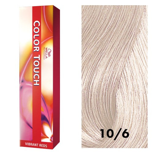 White Smoke Wella Color Touch 10/6 Lightest Blonde/Violet 2oz