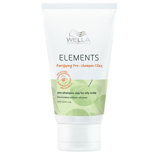 White Smoke Wella Elements Purifying Pre-Shampoo Clay 2.4oz