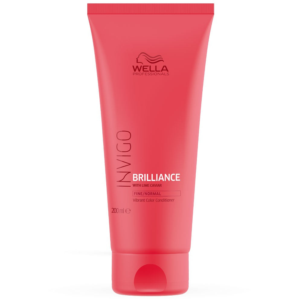 White Smoke Wella INVIGO Brilliance Conditioner Normal/Fine Gallon