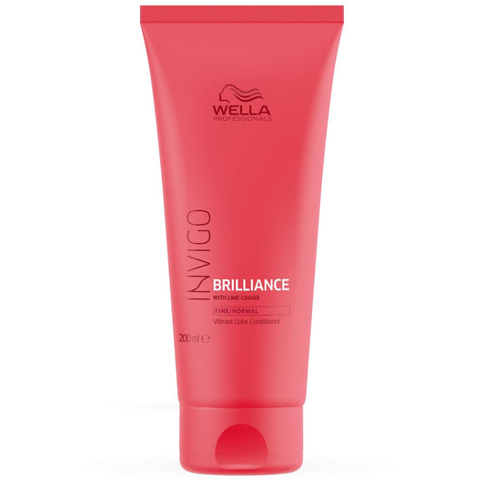 White Smoke Wella INVIGO Brilliance Conditioner Normal/Fine Gallon