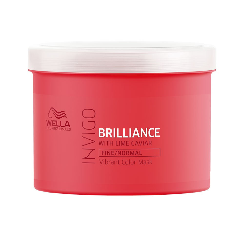Maroon Wella INVIGO Brilliance Mask Fine/Normal