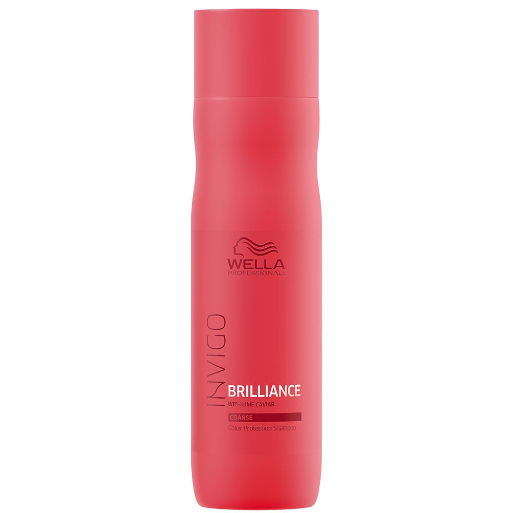 Maroon Wella INVIGO Brilliance Shampoo Coarse Gallon