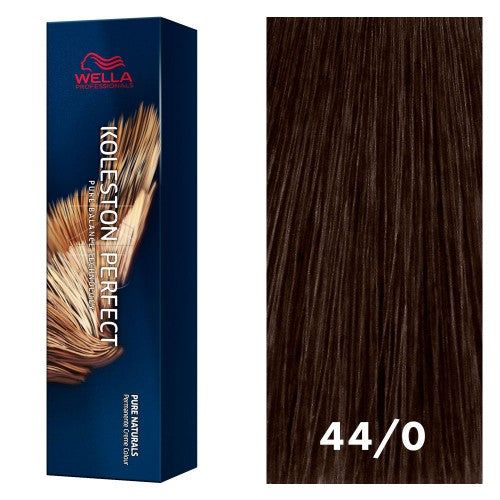 White Smoke Wella Koleston Perfect Pure Naturals 44/0 Intense Medium Brown/Natural 2oz