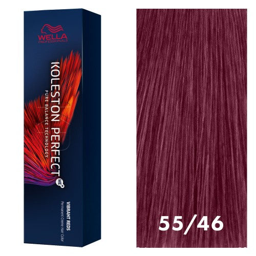White Smoke Wella Koleston Perfect Vibrant Reds 55/46 Intense Light Brown / Red Violet 2oz