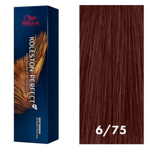 Dark Red Wella Koleston Perfect Deep Browns 6/75 Dark Blonde/Brown Red-Violet 2oz