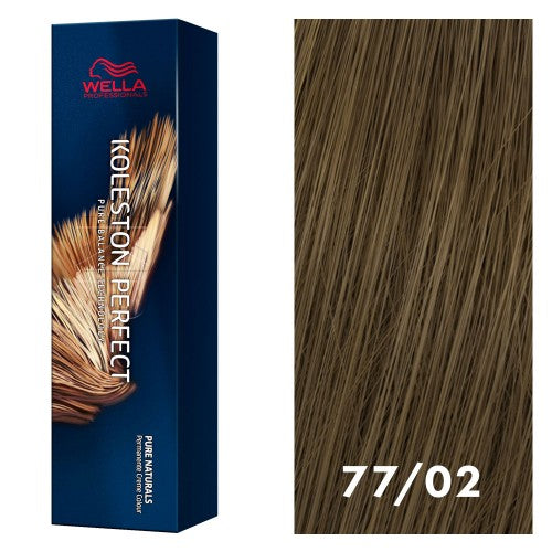 Dark Slate Gray Wella Koleston Perfect 77/02 Intense Cool Natural 2oz