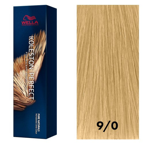 Dark Khaki Wella Koleston Perfect Pure Naturals 9/0 Very Light Blonde 2oz