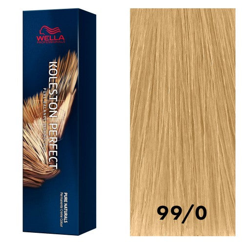 White Smoke Wella Koleston Perfect Pure Naturals 99/0 Very Light Blonde 2oz