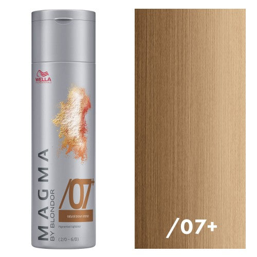 White Smoke Wella Magma By Blondor /07+ Natural Brown 4.2oz