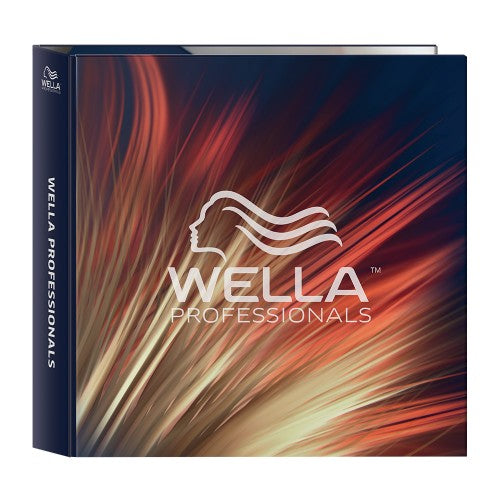 Black Wella Mega Color Swatch Book