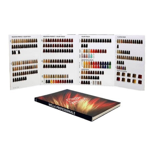 White Smoke Wella Mini Color Swatch Book