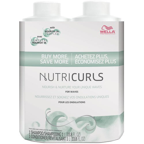 Lavender Wella Nutricurls Waves Litre Duo