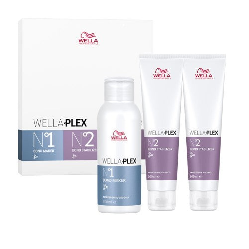 White Smoke Wella Wellaplex Small Kit Step 1+2 2pk