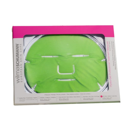 Yellow Green Wilma Schumann Hydra Gel Aloe Vera Mask