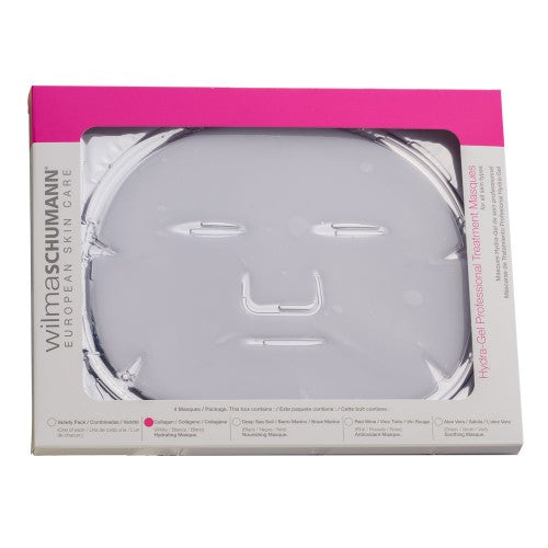 Gray Wilma Schumann Hydra Gel Pure Collagen Mask - White