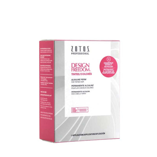 White Smoke Zotos  Design Freedom Perm  Tinted