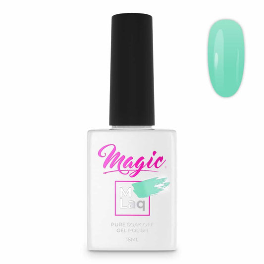 White Smoke Magic Gel Polish MLaq 15 ml - Caribbean Teal