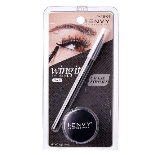 White Smoke i.Envy Wing It Eyeliner Kit Black