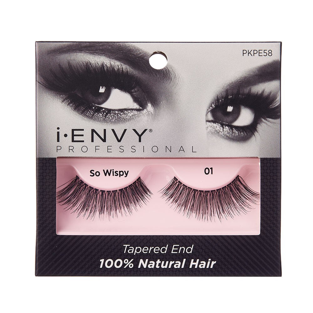 Black i.Envy Strip Lashes So Wispy Black