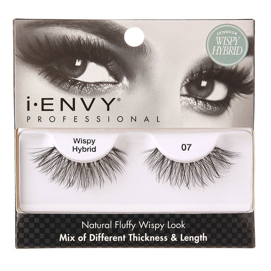 Light Gray i.Envy Strip Lash Wispy Hybrid
