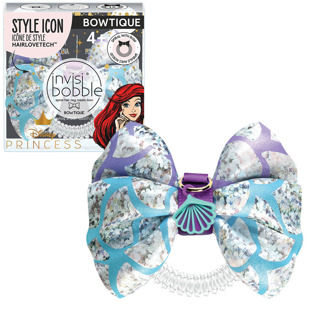 White Smoke Invisibobble Bowtique Disney Princess