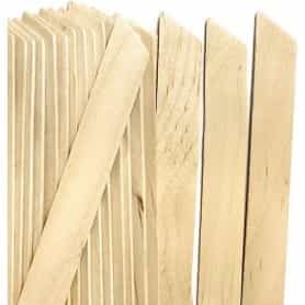 Pale Goldenrod Waxing Spatula Adult - Angle (100pcs)