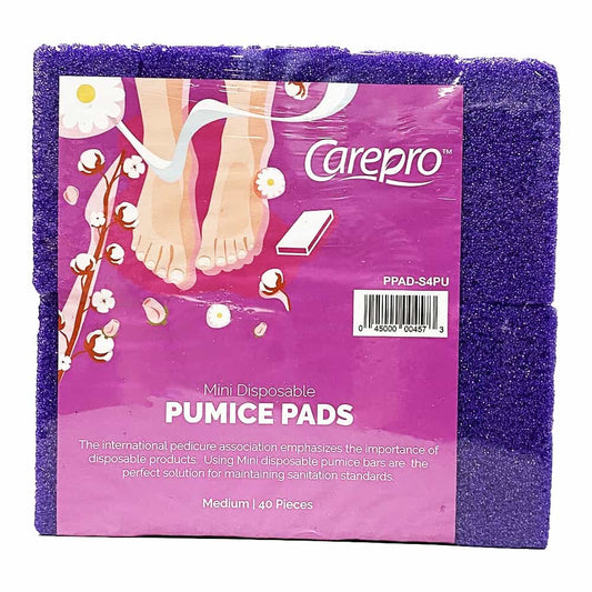 Orchid Carepro Pumice Pads Purple Medium 40 Pcs (PPAD-S4PU)